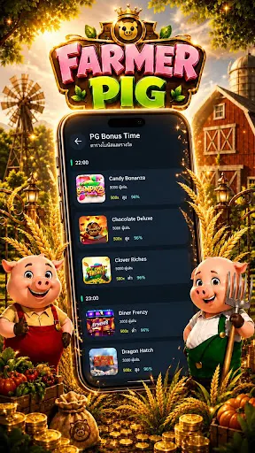 ภาพหน้าจอ PGFANS888 Farmer Pig